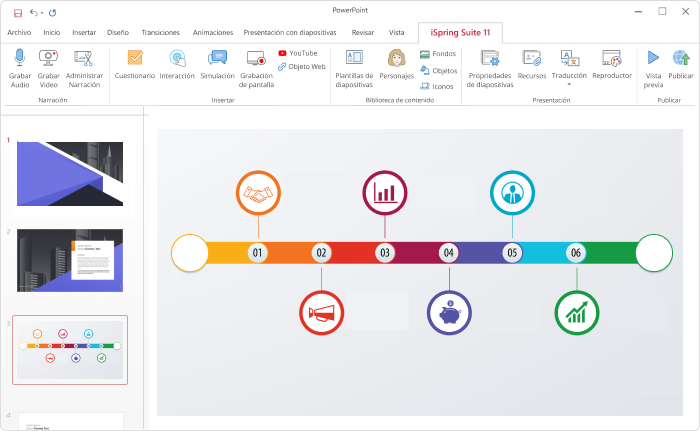 Consejos para hacer una buena presentación en powerpoint: combina elementos multimedia relevantes