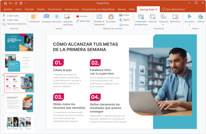 Tipos de software para capacitación de personal: herramientas e-learning de autor