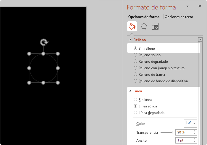 Formato de forma