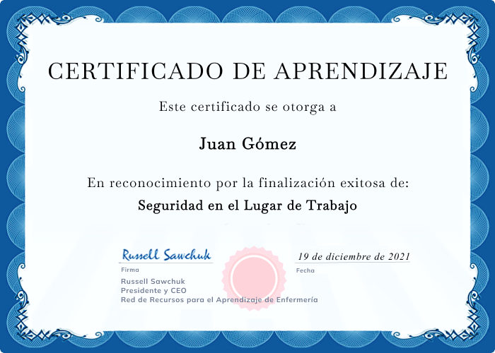 Certificado en iSpring Learn