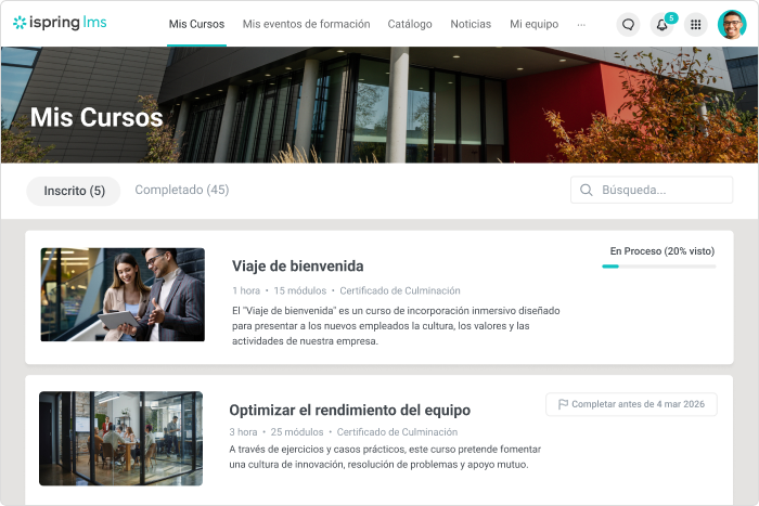 iSpring LMS